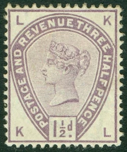 SG 188 11/2d lilla. Un bel esemplare di zecca appena montato leggermente CAT 125€ - Foto 1 di 2