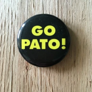 GO PATO! button promo Pato Banton 2000 Reggae Dancehall - Bild 1 von 2