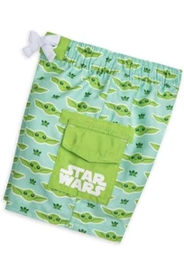 Pantalones Cortos de Natación Star Wars Baby Yoda Mandalorian Grogu 12-24M UPF 50 Disney Bebé Nuevos - Imagen 1 de 5