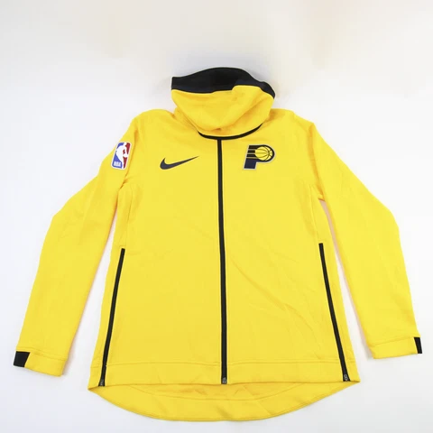 Indiana Pacers Nike NBA Authentics Dri-Fit Jacket Men's Gold/Black New Cover
