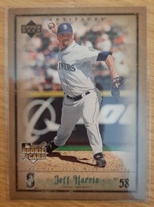 2006 UPPER DECK ARTIFACTS JEFF HARRIS ROOKIE #80 SEATTLE MARINERS