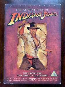 Indiana Jones Trilogy DVD Box Set Classic Action Movies 4-Discs