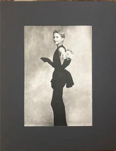 Helmut Newton 14x11 Matted Photolithograph Fashion Famous Photographer - Picture 1 of 1
