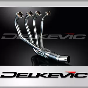 Suzuki GSF600 S Bandit 1995-05 Delkevic Stainless 4-1 Exhaust Headers Downpipes - Picture 1 of 5