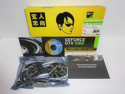 Expert-oriented video card with GEFORCE GTX 1060 GF-GTX1060-3GB / OC / DF Used - Image 1 of 4
