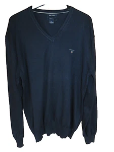 👍GANT👍 hochwertiger Pullover Cashmere+Baumwolle dunkelblau Gr.2XLtop gepfleg👌 - Bild 1 von 3
