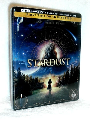 Stardust (4K/Blu-ray, 2024, 2-Disc, STEELBOOK) Claire Danes Robert De Niro fun - Image 1 of 4