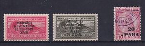 Albania - 1914 & 1939 - SG42 SG349 & SG350 - CV £ 23.00 - (MyRef: 3138).