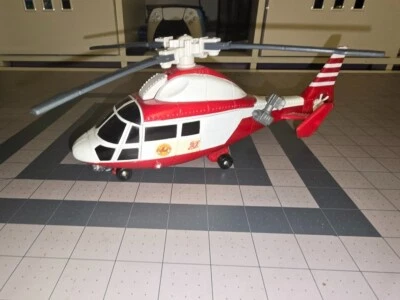 Matchbox Coast Guard Rapid Rescue Helicopter, 2000, sound/lights Mattel, Vintage - Image 1 of 4