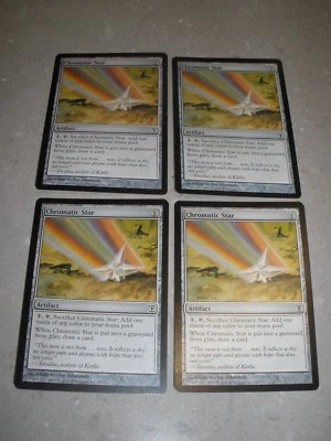 MTG Magic Chromatic Star x4 Time Spiral LP/NM - Image 1 of 2