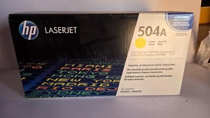 HP 504A Original LaserJet Toner Cartridge - Yellow (CE252A) - Picture 1 of 1
