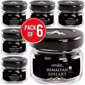 Reines 100% Himalaya Shilajit BIO MUMIJO - 20GM Shilajeet/Weichharz (6er Pack) - Bild 1 von 17