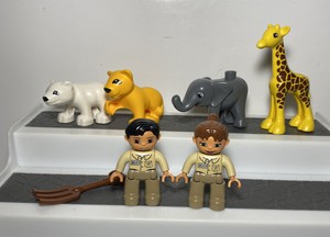 lego duplo elephant hippo giraffe 