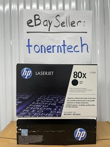 HP 80X CF280 BLACK HIGH YIELD CAPACITY TONER - NEW IN SEALED BOX - Bild 1 von 3