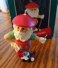 1988 Hallmark Keepsake Ornament ~ Par For Santa ~ MINT