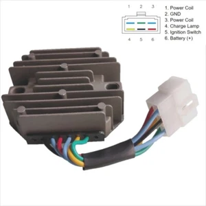 FOR John Deere Tractor 650 Kubota RS5101 RS5155 Voltage Regulator Rectifier - Zdjęcie 1 z 6