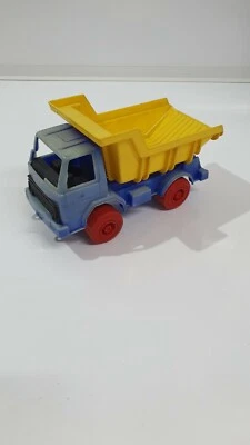 Vintage Plastic Dump Truck Kids DAF - unbranded - blue yellow red - Image 1 of 4