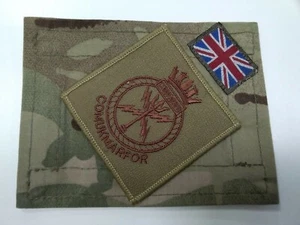 BRITISH ARMY MULTI TERRAIN PATTERN MTP BLANKING PATCH COMUKMARFOR. - Picture 1 of 1