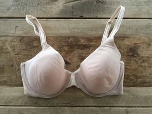 Victoria's Secret Pale Sand Beige  32DD Bare Angelight Full Coverage Bra VS! - Picture 1 of 2