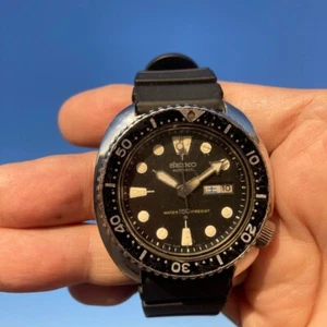 Seiko 6306 7001 Third Diver 150m Turtle Automatic Watch 1977 JPN Working Vintage - Picture 1 of 11