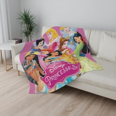 Disney Princess Blanket: Perfect for Fans of All Ages - Image 1 of 4
