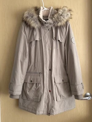 Chaqueta de Diseñador DONNA KARAN NEW YORK Beige Natural Talla L Foto 1 de 4