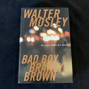 1st/1st! Bad Boy Brawly Brown by Mosley, Walter 2002 HCDJ Very good - Picture 1 of 15
