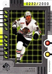 1999-00 SP Authentic #99 Kyle Calder - Picture 1 of 1