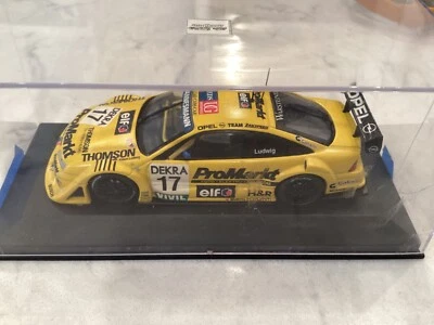 Minichamps 1:43 Opel Calibra V6 4x4 DTM 1996 Zakspeed K. Ludwig Model Car - Image 1 of 3
