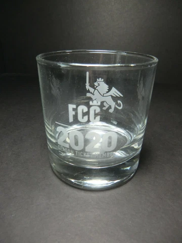 FC Cincinnati - rocks glass - 2020 Season Ticket Member - Ohio Soccer Cover