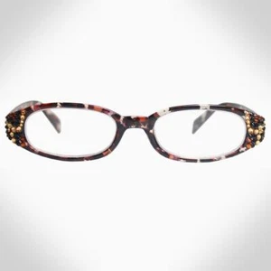 Lectores de cristal Swarovski de leopardo manchado para mujer Jimmy Crystal - Imagen 1 de 2