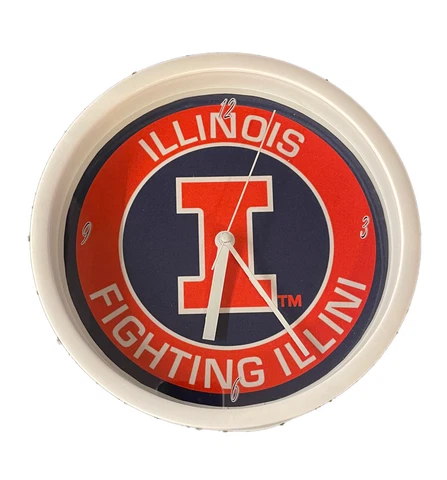 Illinois Fighting Illini 9" Wall Clock Cover