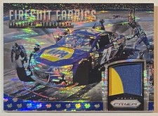 Chase Elliott 2016 Panini Prizm Rookie Firesuit Fabrics Prizm Patch #d/10🔥