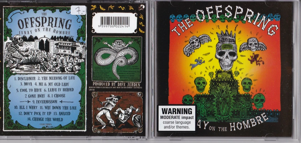 The Offspring -Ixnay On The Hombre- CD Columbia near mint - Bild 1 von 1