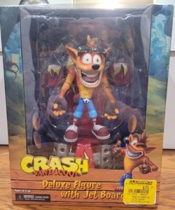 Figura de lujo NECA Activision CRASH BANDICOOT con tablero a reacción 2018 nueva en caja - Imagen 1 de 8