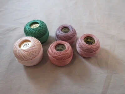 Extremely Fine Crochet Thread for Tatting Finca/DMC  Lot of 5 NEW        F175 - Image 1 of 2