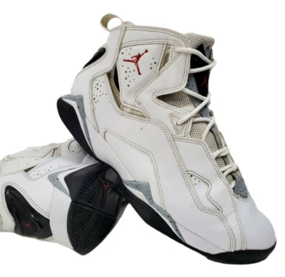 Zapatillas de baloncesto JORDAN TRUE FLIGHT para hombre talla 9 BLANCO CEMENTO 342964-104 Foto 1 de 4