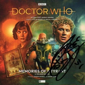 Doctor Who Audio: Memories of a Tyrant - Signed by COLIN BAKER (Big Finish) - Picture 1 of 1