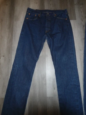 2 PAIR MENS LEVIS 501,BUTTON FLY,MADE IN EGYPT,39 X 35,GOOD COND'T - Image 1 of 4