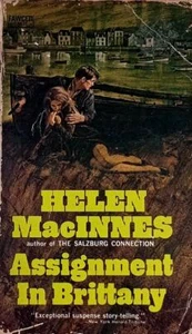 Assignment in Brittany by Helen MacInnes / 1970 Paperback Espionage Novel - Picture 1 of 1