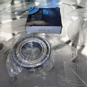 General 6206 ZZ  DEEP GROOVE BALL BEARING METAL SHIELDED 30x62x16 mm 6206-ZZ - Picture 1 of 2