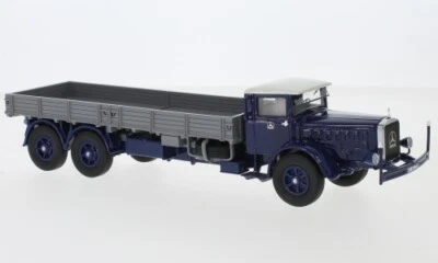 MODELLINO CAMION STATICO NEO SCALE MODELS MERCEDES L 10000 1937 BLU/GRIGIO 1/43 - Immagine 1 di 4