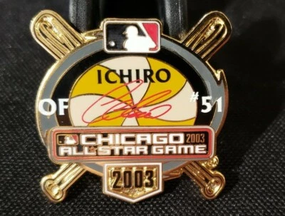 Seattle Mariners Ichiro Suzuki Pin 2003 All Star Game  - Image 1 of 3