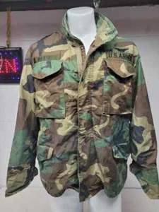 us army camoflauge size small uniform jacket coat / sn3185 R4 - Picture 1 of 5
