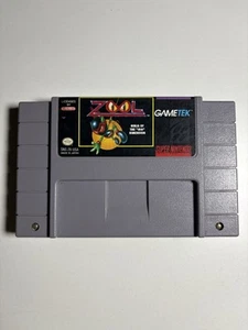 Zool (Super Nintendo SNES, 1994) Loose Game Cartridge Only Tested - Picture 1 of 3