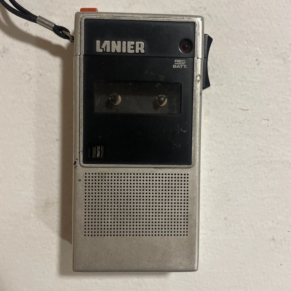 Lanier Vintage Dictation Machine Uses Micro Tapes. Working - Image 1 of 4