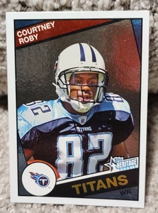 2005 Topps Heritage Chrome Courtney Roby (RC) #THC24 - Picture 1 of 2