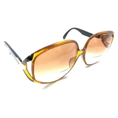 Gafas de sol Christian Dior 2320 10 marrón negro de gran tamaño mariposa marcos Alemania Foto 1 de 4