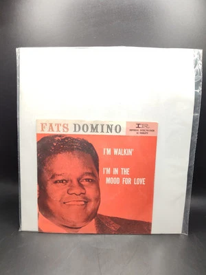 Fats Domino 45 I'm Walkin' I'm In The Mood For Love 1957 r&b 7" Vinyl Record  - Image 1 of 3