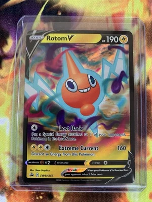 Rotom V SWSH257 SWSH: Sword & Shield Promo Cards Holo - Image 1 of 2